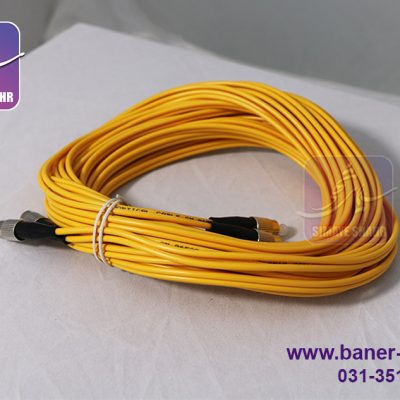 کابل فیبر نوری سر پیچی طول ده متر